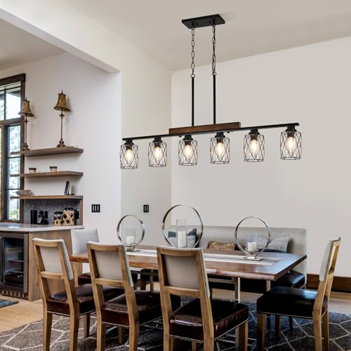 6 Light Dining Room Light Fixtures Over Table (6-Light)