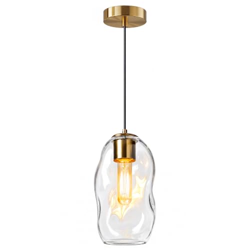 Pendant Lights Kitchen Island (Gold-11.4"H / 1 Pack)