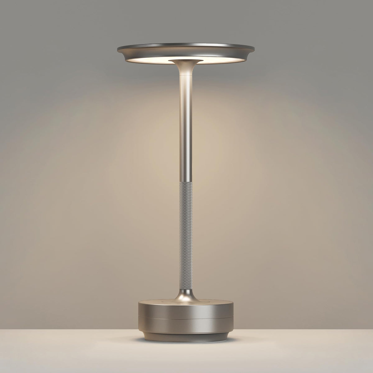1 Pack Cordless Table Lamps Rechargeable (Silver / 1 Pack)