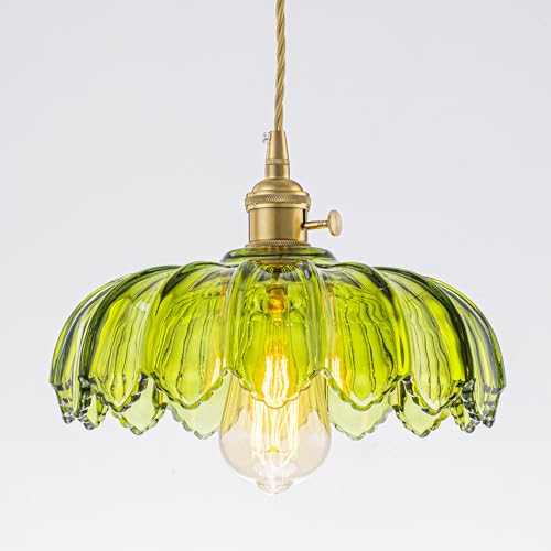 EDSILIVE Glass Pendant Light