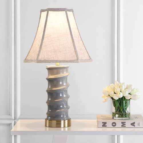 Grey Bell Lamp Shades Replacement for Table Lamps (Grey / (6.25*6.25)(13*13)11* 1 Pack)