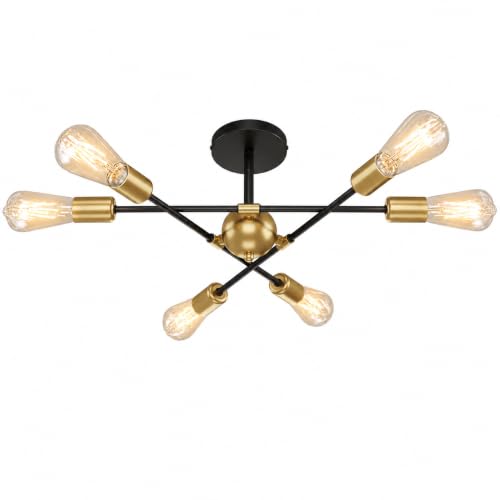 Modern Sputnik Chandelier Ceiling Light Fixtures