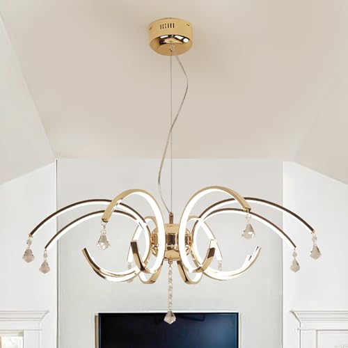 Modern Floral LED Chandelier