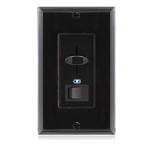 Dimmer Light Switch (Single Pack / Black)