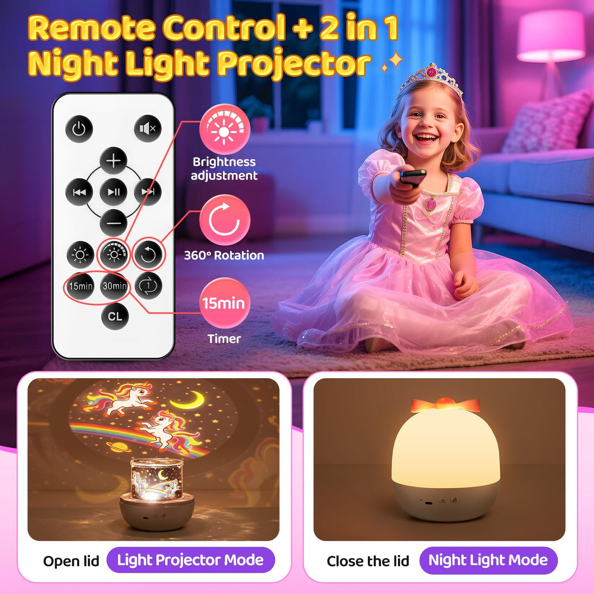 Unicorn Toys for Girls Gifts (White)