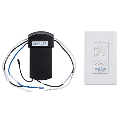 3 Speed Fan and Light Wall Control with Breeze Mode