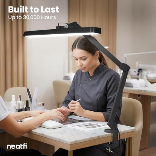 XL 2 500 Lumens LED Task Lamp for Manicure Table