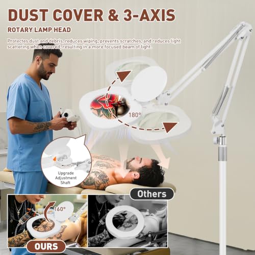 T 15X Large Esthetician Magnifying Lamp