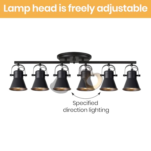6 Light Track Lighting Kit (6-Light / Black)