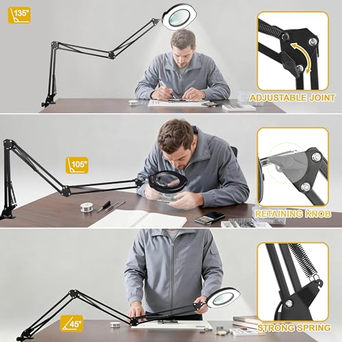 15X Magnifying Glass with Light