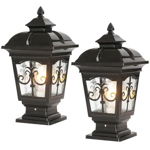 2 Pack Outdoor Post Light
