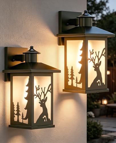Rustic Porch Light (2Pack / No Motion Sensor)