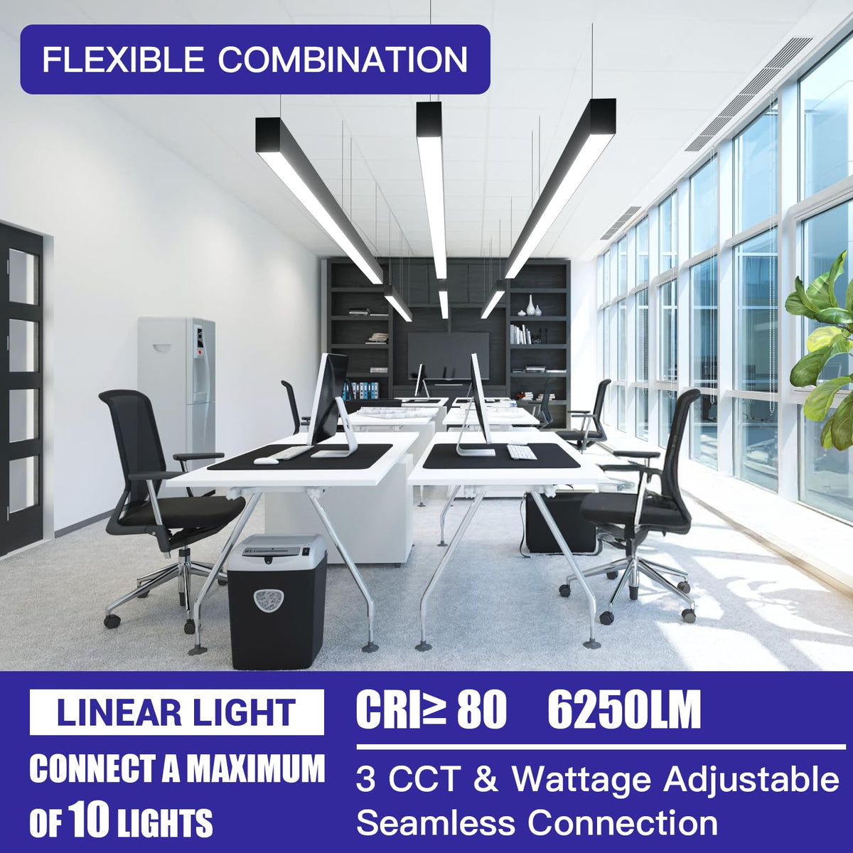 4FT LED Linear Light (4FT(4 Pack))