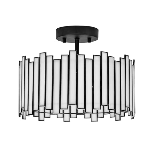Gold Ceiling Light Fixture Drum Shape
