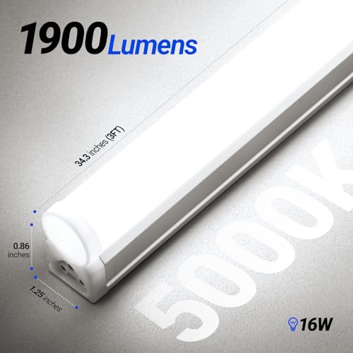 T5 3FT LED Shop Light (5000k Daylight White / 3 Feet)