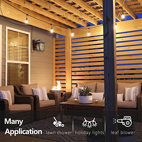 Outdoor Porch Lights with GFCI Outlet (1 Pack / With outlet)
