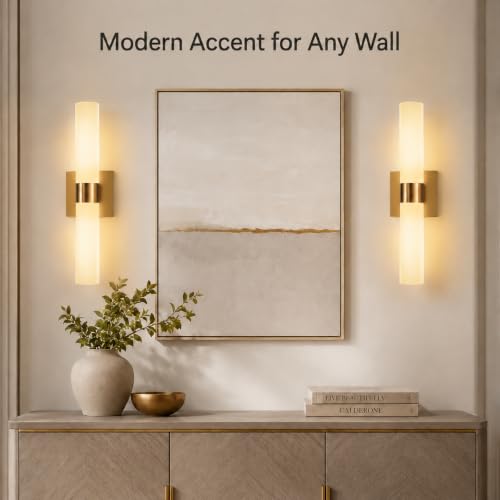 Wall Sconce Set of 2 (Gold / 17in)