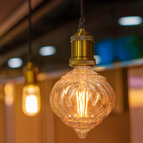 4W Filament 2700K Warm Lights (Golden Pumpkin Warm White(non-dimmable))