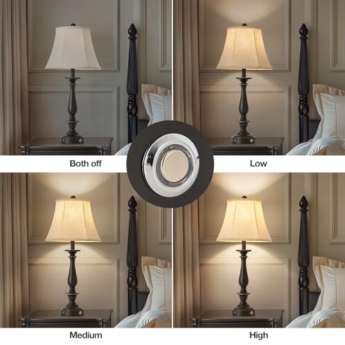 28.5'' Farmhouse Table Lamp Set of 2 (Oil-Rubbed Bronze / 28.5'')