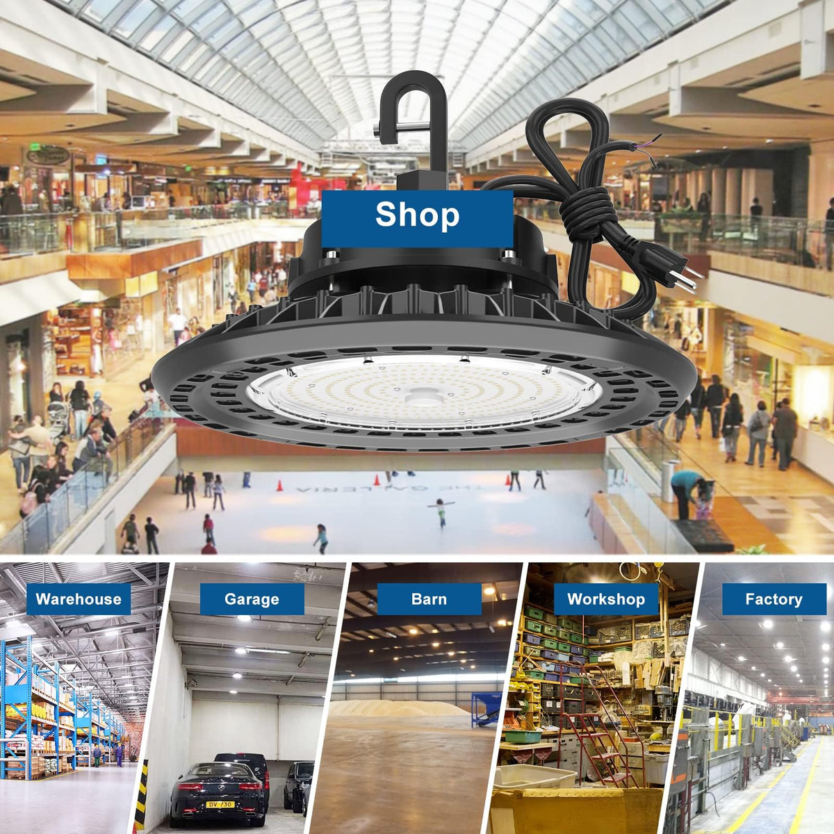 400W Super Bright Led High Bay Lights (400-18PACK)