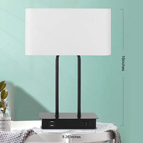 Bedside Touch Control Table Lamp (White)