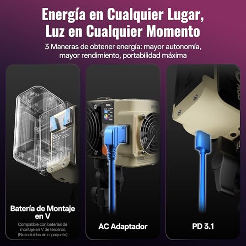 MOLUS X200 RGB Standard 200W Professional Portable COB Video Light (X200 RGB Standard)