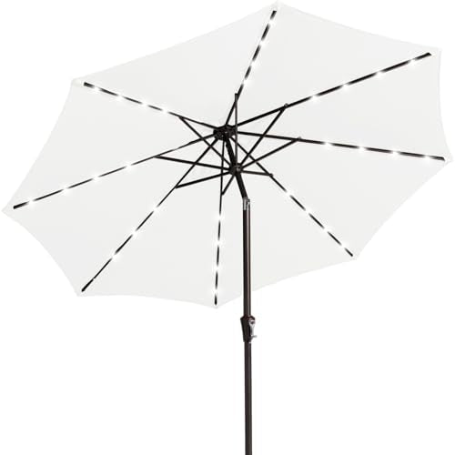 Patio Umbrella with Solar Lights