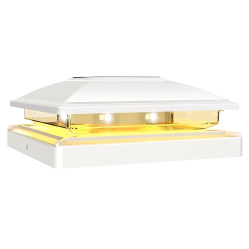 Solar Post Cap Light Outdoor Waterproof