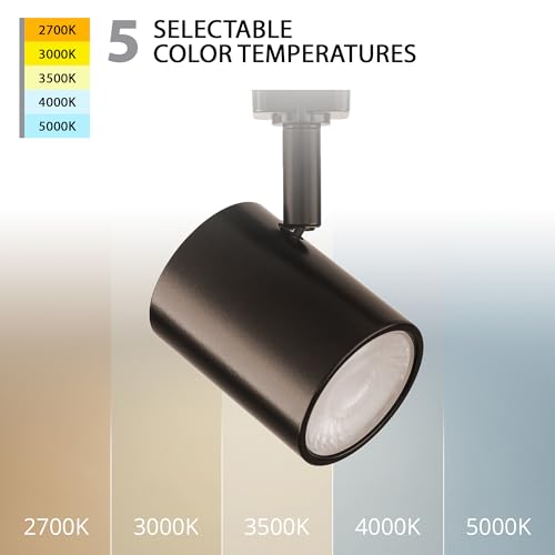 Charge 8010 LED Adjustable Track Head 5 (Dark Bronze / H-Style 3-Wire (2 Pack))