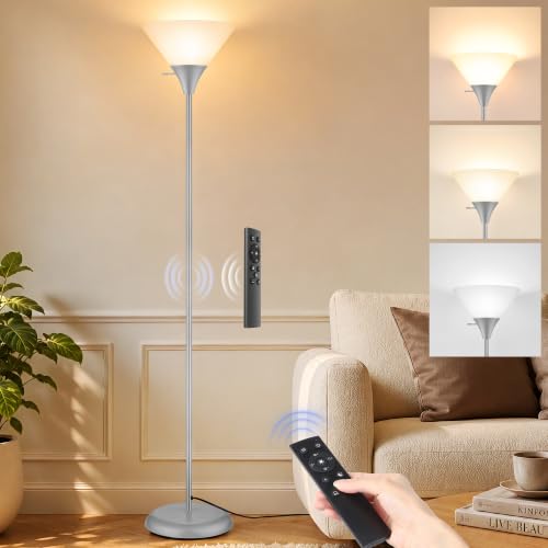 Floor Lamp for Living Room (Gray)