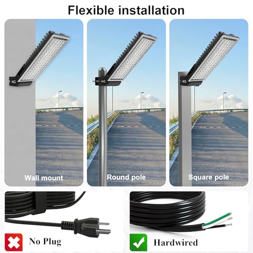 100W LED Parking Lot Light (100W-STL)