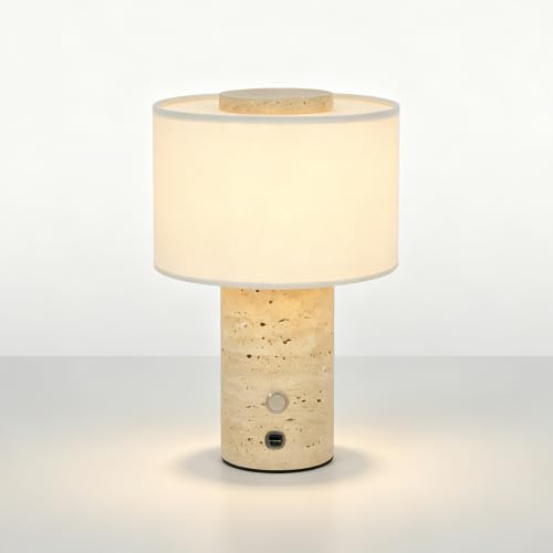 Calacatta Viola Marble Table Lamp