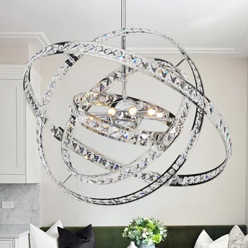 Chandeliers Crystal Rings Chandelier