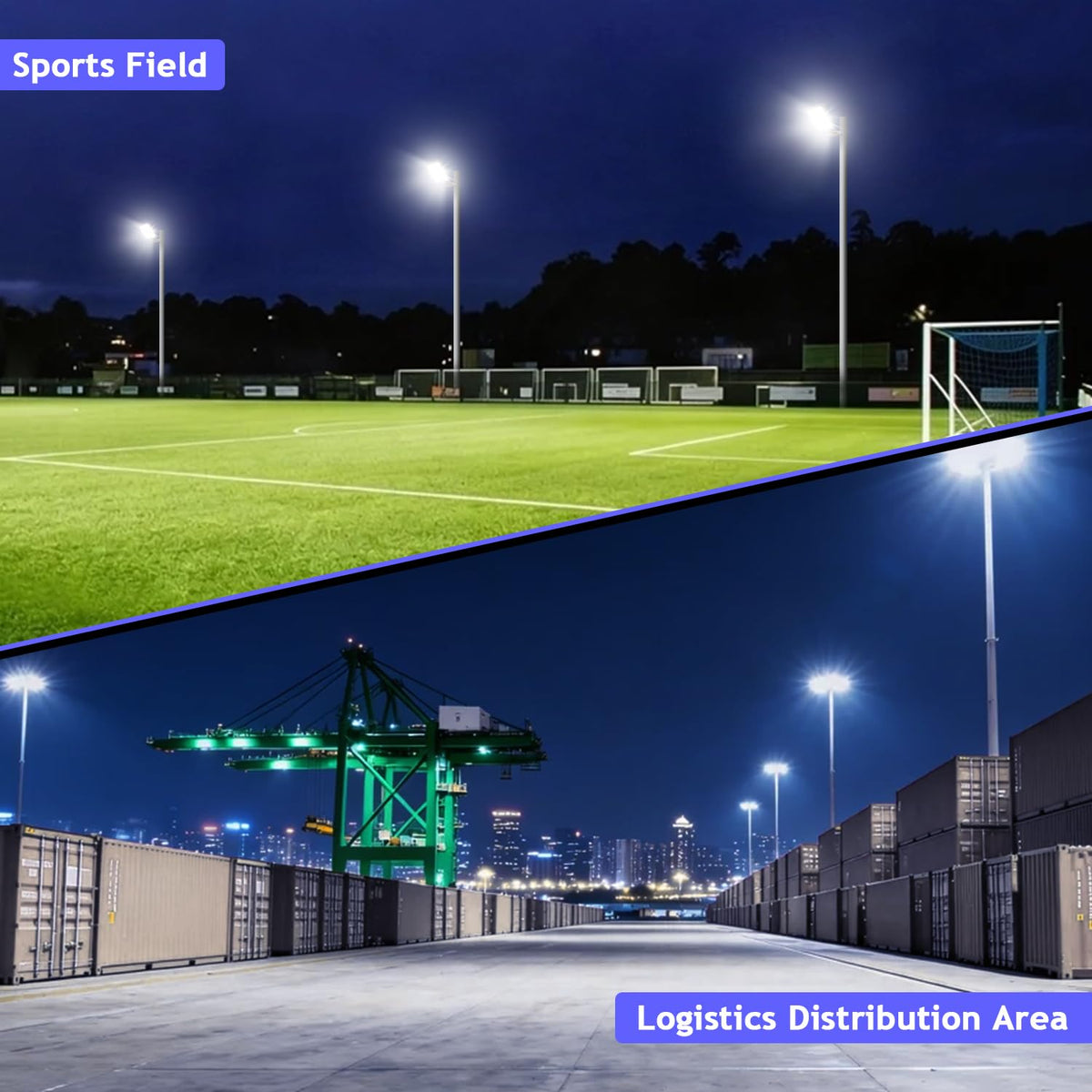 240W LED Parking Lot Lights Slip Fitter LED Pole Light 4Pack (240W/Slip Fitter/4PC)