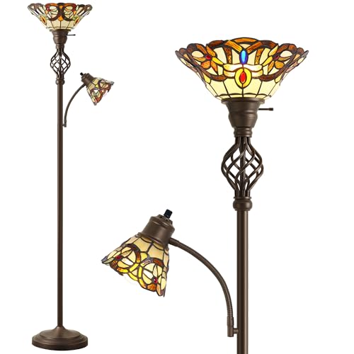 Torchiere Floor Lamp for Living Room (Multicolored 2)
