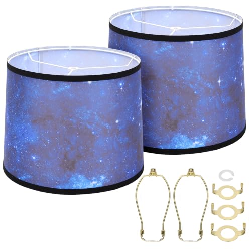 Drum Lamp Shades Set of 2 (Starry Sky)