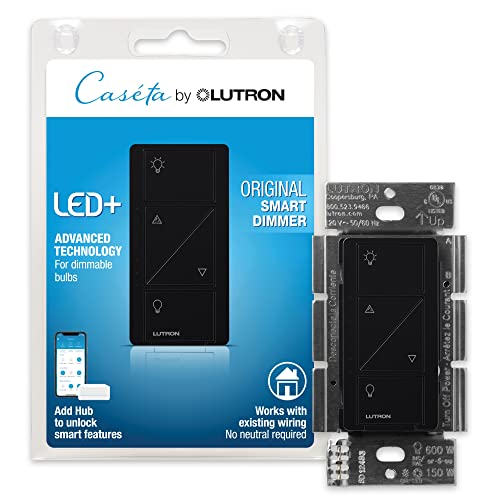 Diva Smart Dimmer Switch for Caseta Smart Lighting