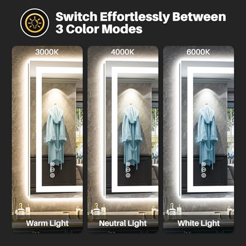 LED Bathroom Mirror with Lights