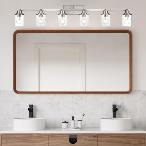 6 Light Directional Track Lighting Kit (Brushed Nickel / 6-Light)