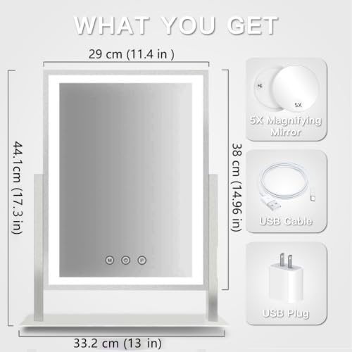 Lighted Makeup Mirror
