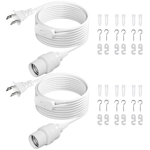 Pendant Light Cord (20ft - White)
