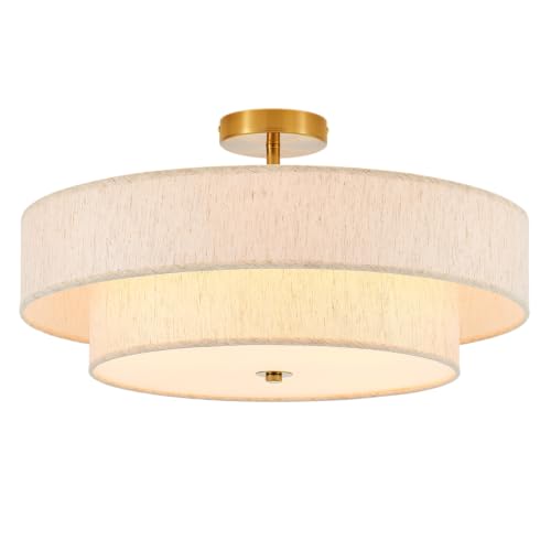 Modern Semi Flush Mount Ceiling Light Fixture