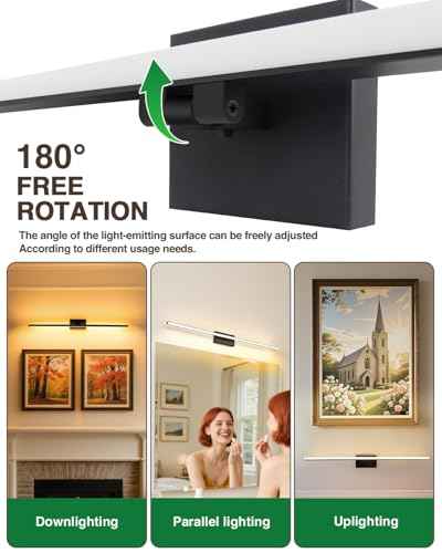 Modern LED Bathroom Vanity Light Over Mirror (40 inch (2nd Gen))