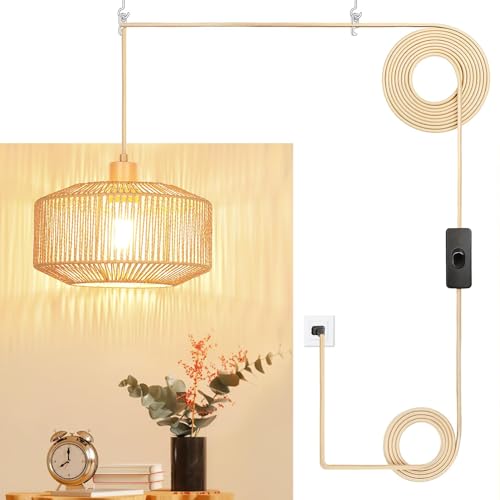 Boho Plug in Pendant Light