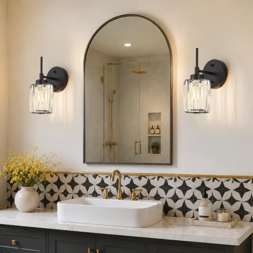 Modern Crystal Bathroom Vanity Light