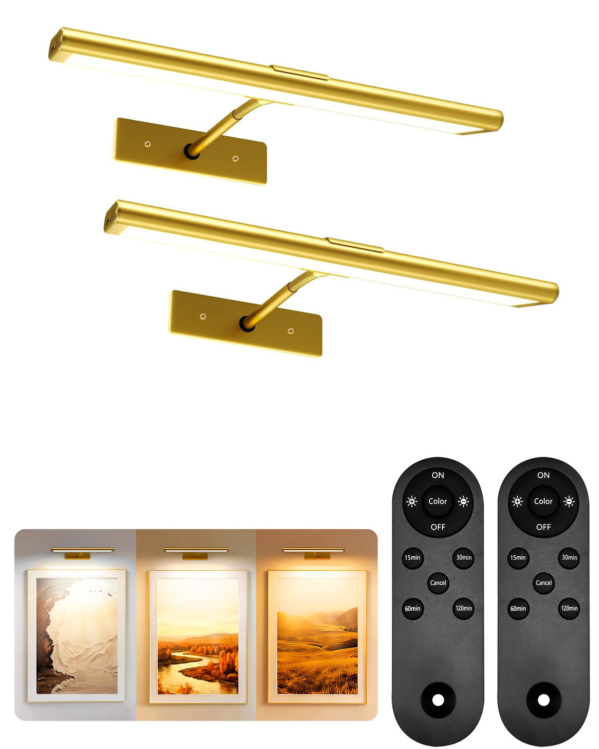 Picture Light for Wall (Gold / 13inch)