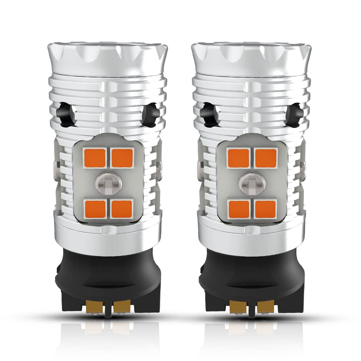 PWY24W LED Bulbs Turn Signal Light PW24W Amber Built in Resistor (Amber / PW24W/PWY24W)