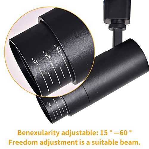 Track Lighting Heads 12W H (Black - 4 Pack)