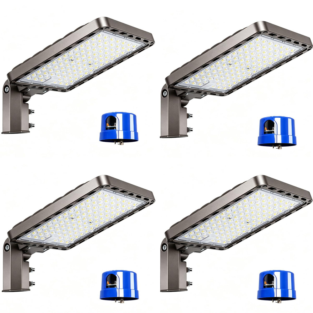 240W LED Parking Lot Lights Slip Fitter LED Pole Light 4Pack (240W/Slip Fitter/4PC)