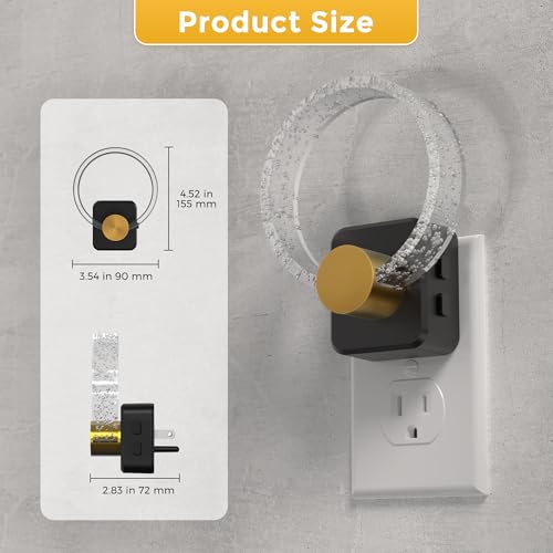 Night Lights Plug into Wall (RGB-bubble / 1 Pack)